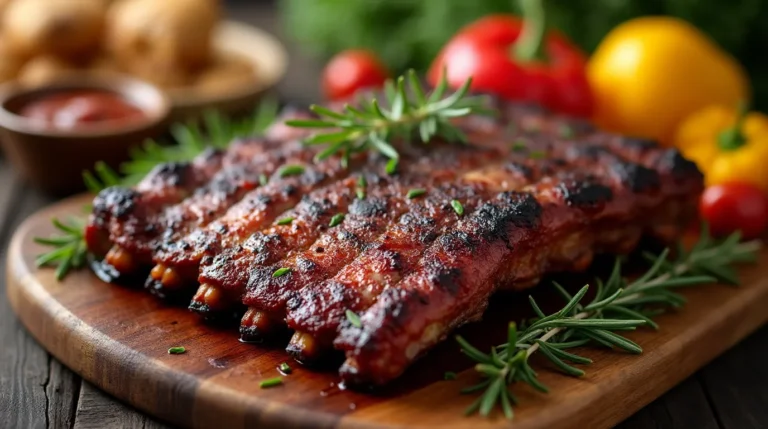 grilled beef ribs