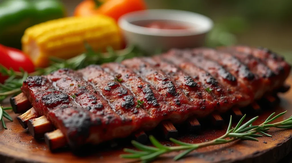 grilled beef ribs