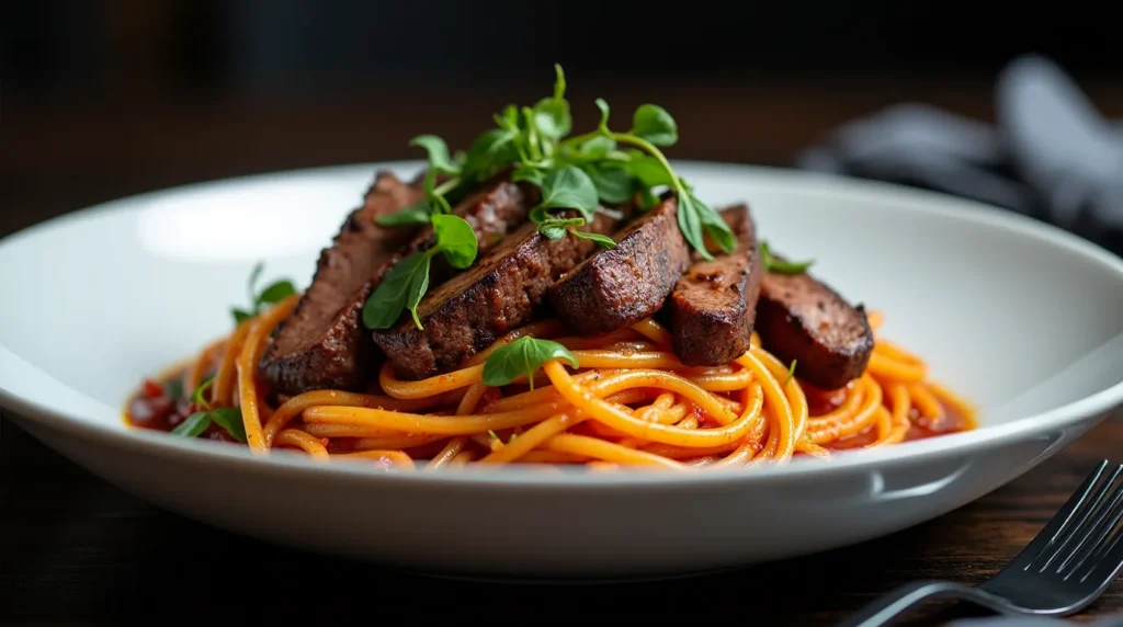 steak pasta recipe