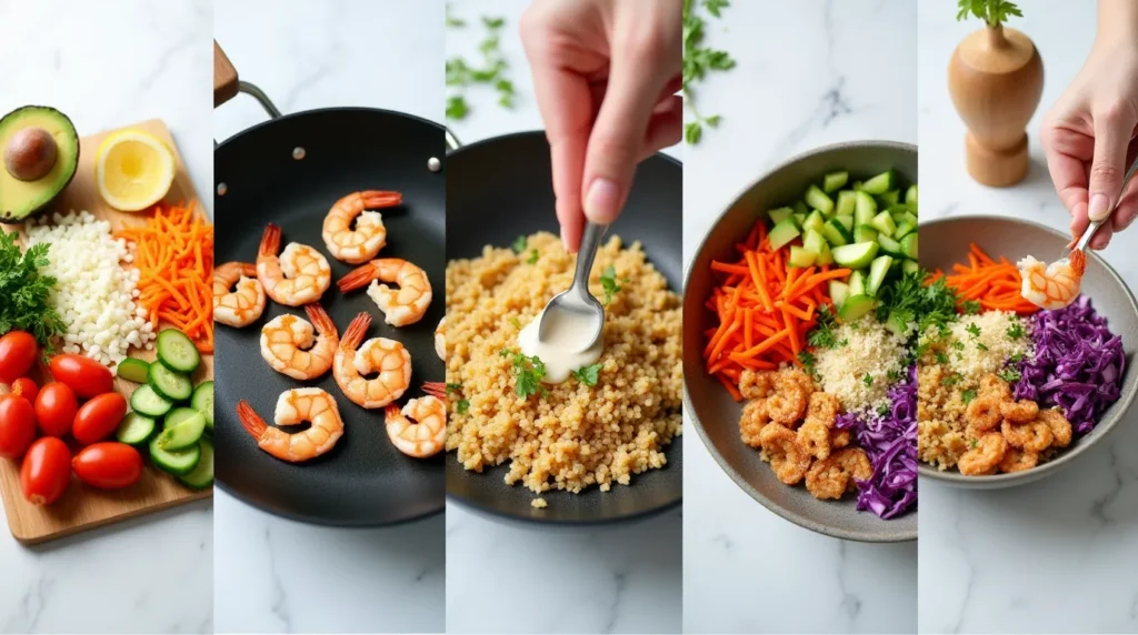 healthy shrimp bowl recipe