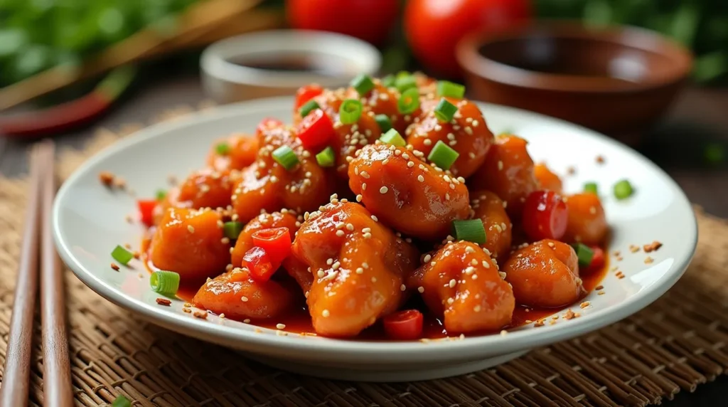 hot and spicy chicken chinese