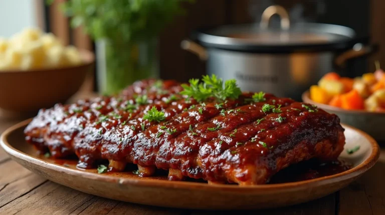 slow cooker beef ribs