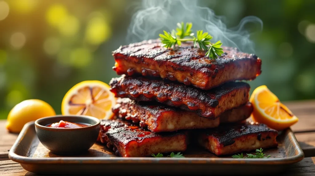 grilled beef ribs