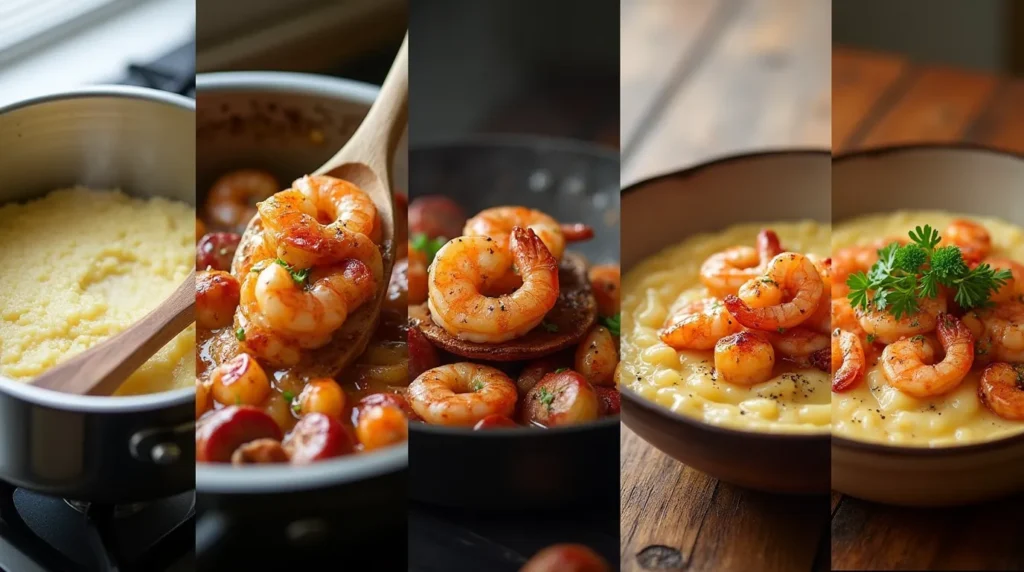 grits with shrimp and sausage