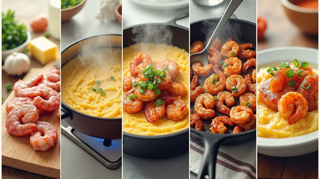 shrimp grits andouille