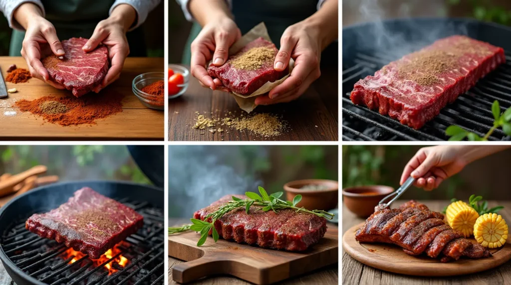 grilled beef ribs