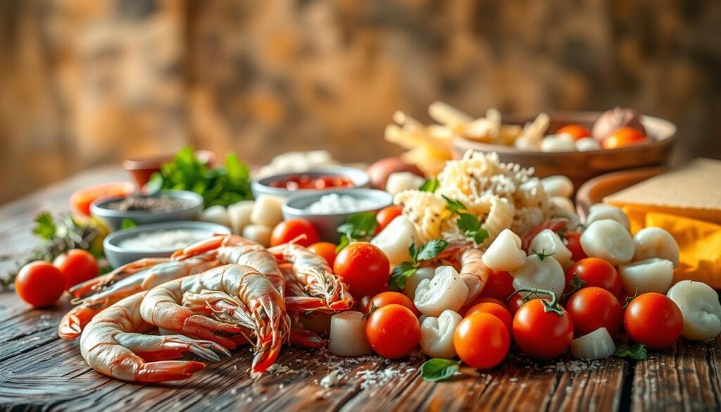Seafood Pasta Customization Seafood Pasta Customization