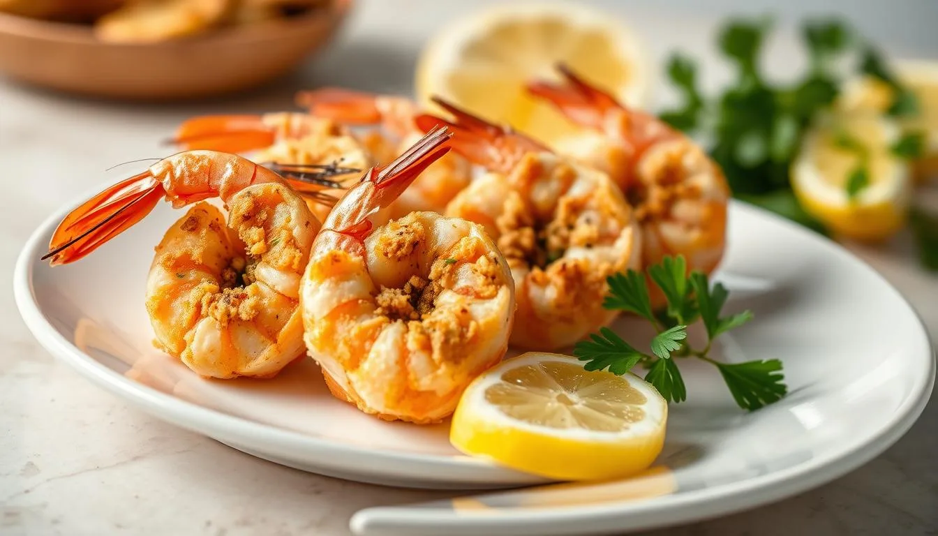 baked stuffed shrimp