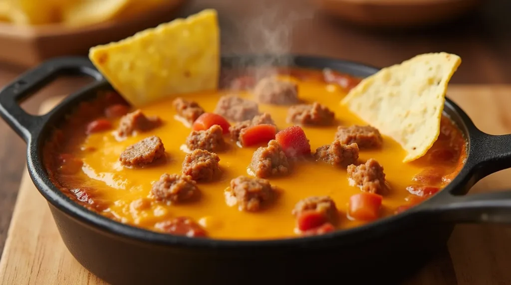 velveeta sausage dip