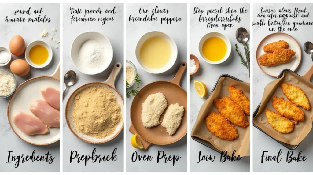 chicken cutlets in oven