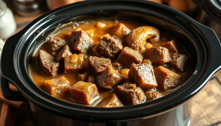 crock pot cube steak and gravy