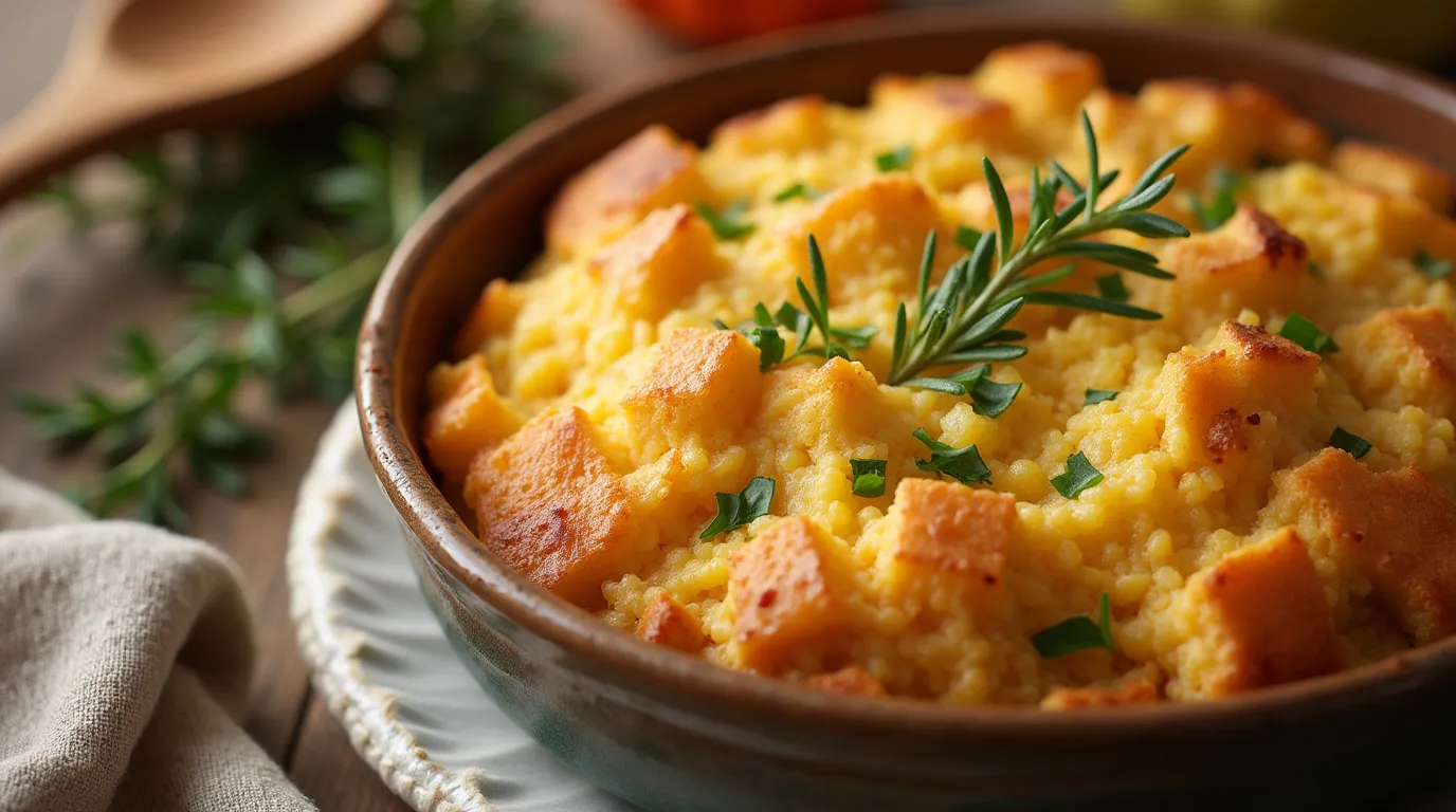 cornbread dressing with chicken