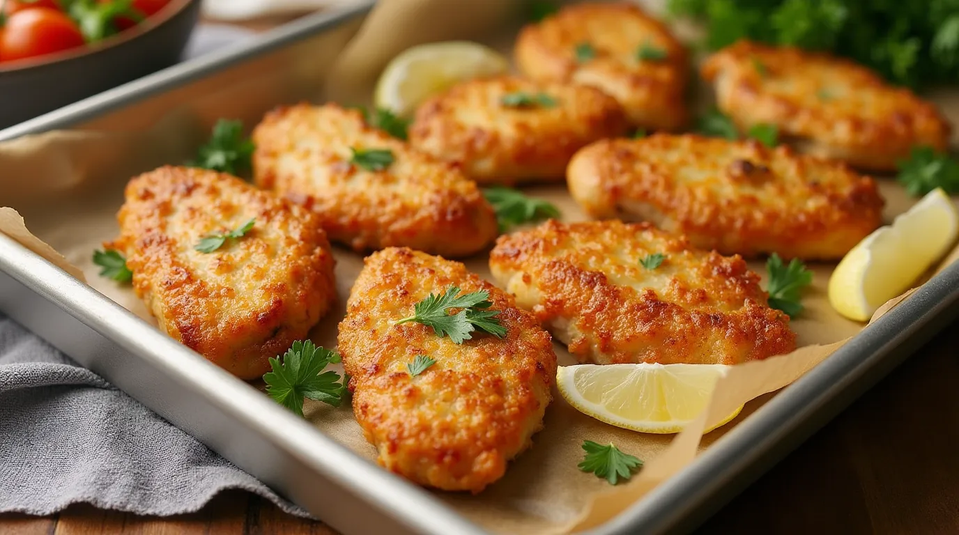 how long to cook chicken cutlets in oven