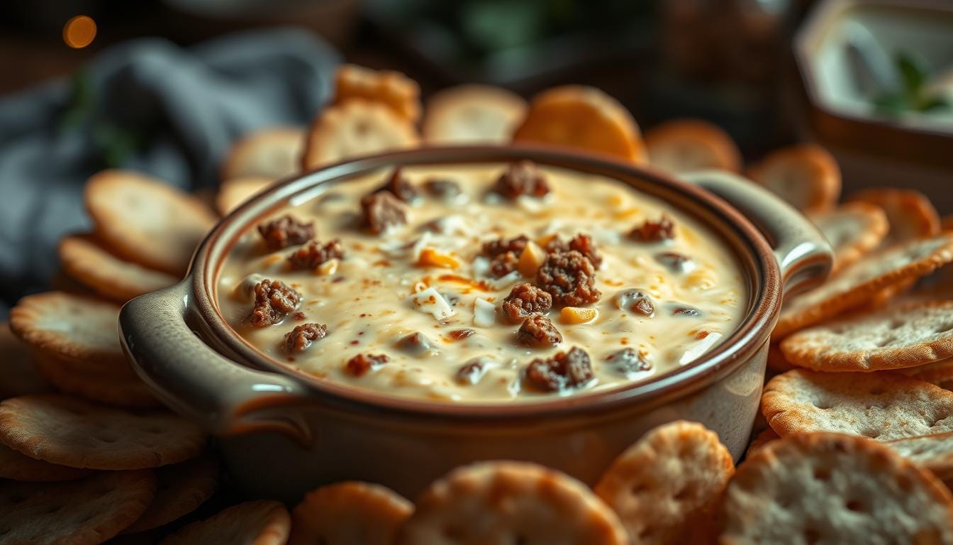 sausage cheese dip
