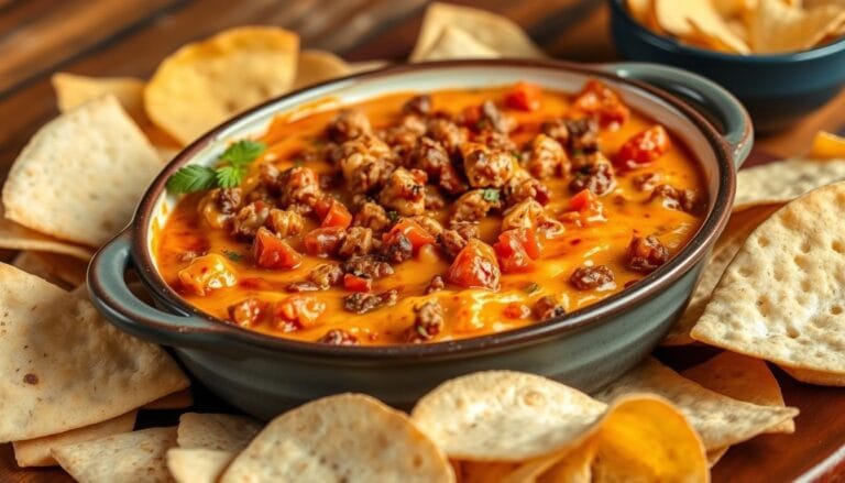 sausage cream cheese rotel dip