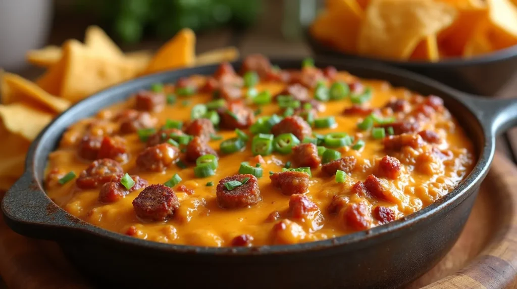 rotel dip with sausage