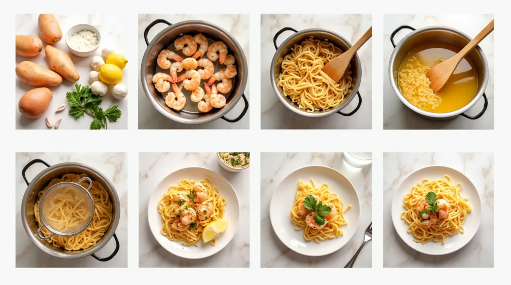 shrimp and scallop pasta recipe