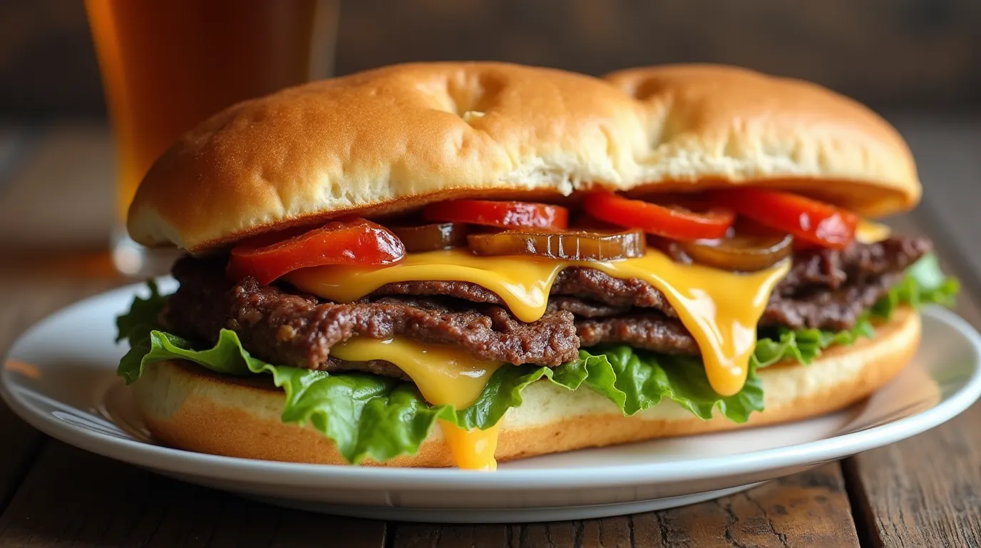 cheese steak sandwich recipe