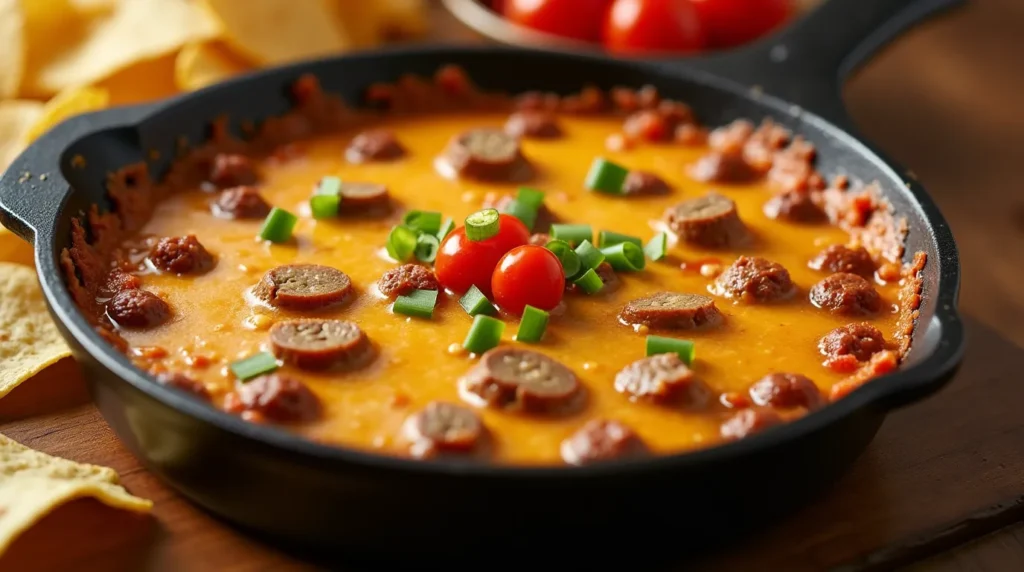 rotel dip with sausage