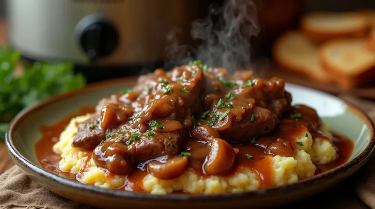 Crock Pot Bucket Steak