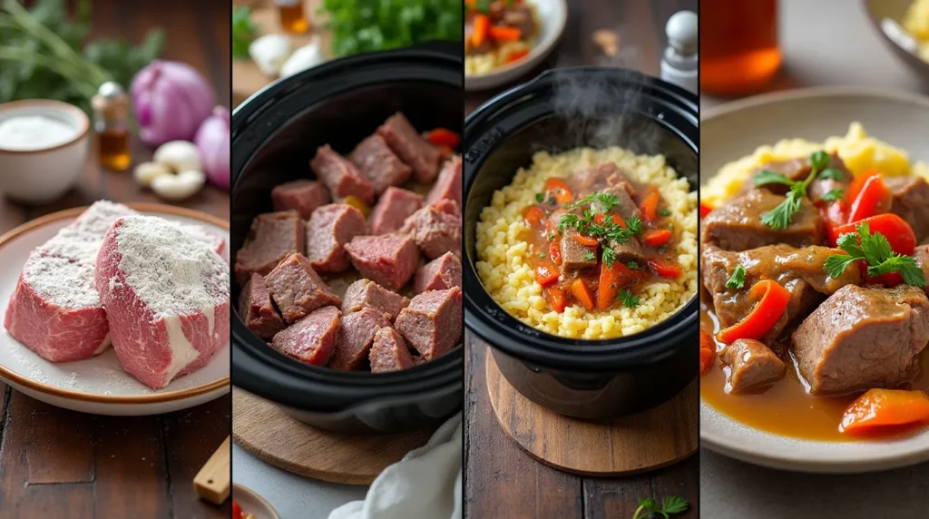 Crock Pot Bucket Steak