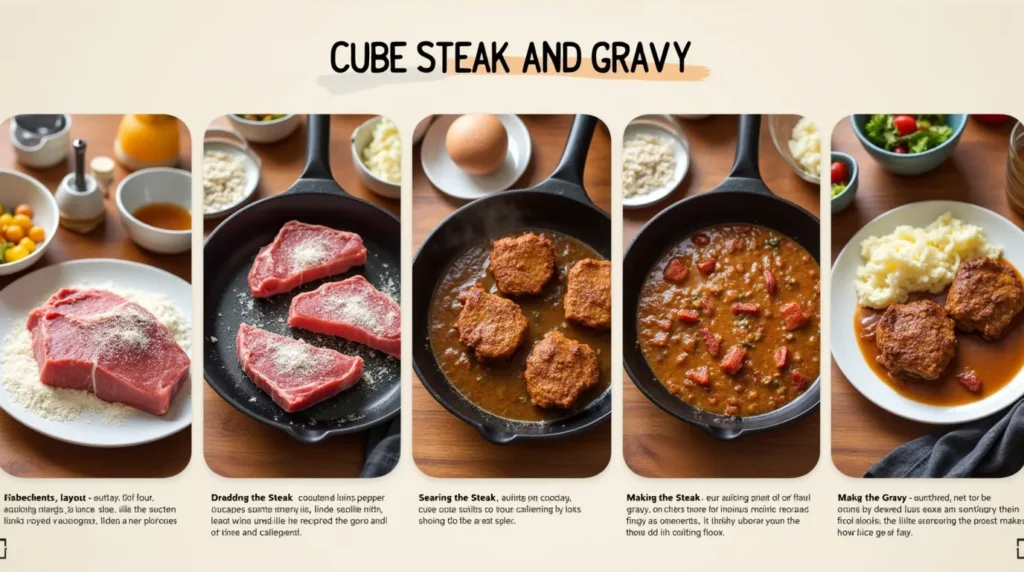 cube steak and gravy