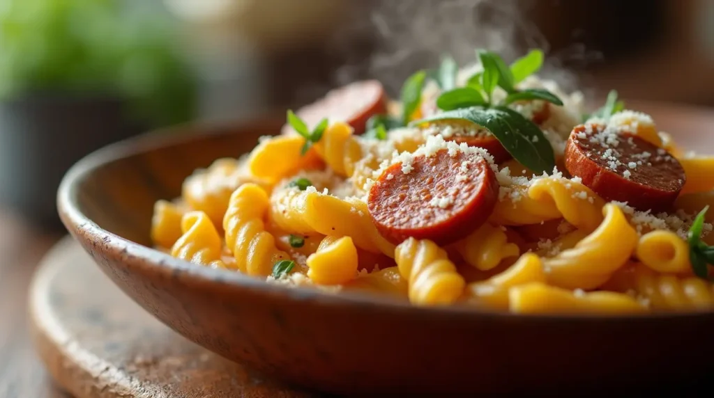 One Pot Smoked Sausage Pasta