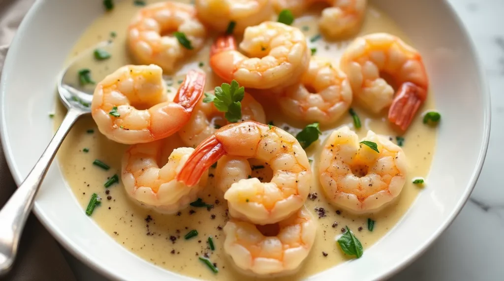 Creamy Garlic Shrimp 