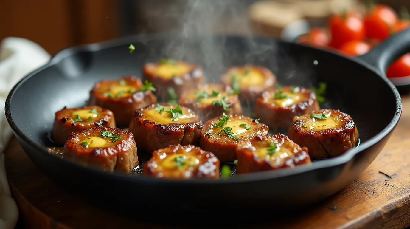 Juicy Garlic Butter Steak Bites Recipe