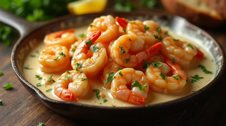 Creamy Garlic Shrimp