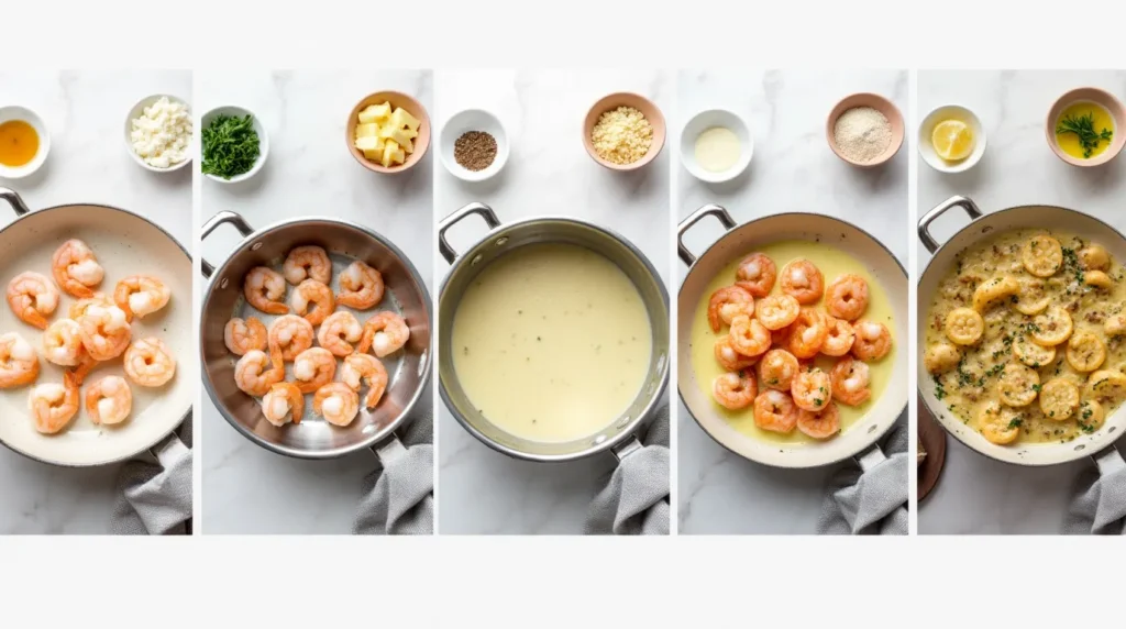 Creamy Garlic Shrimp 