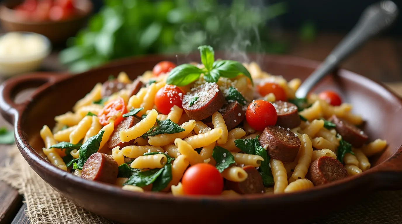 Italian Sausage Orzo