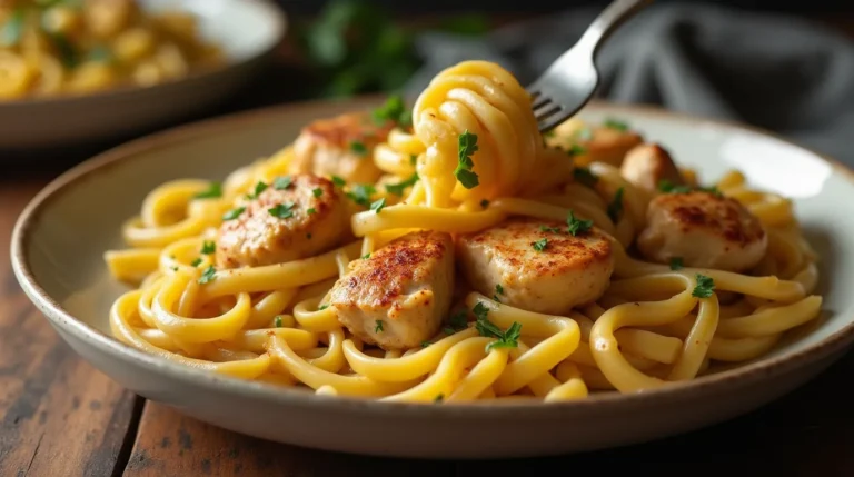 Cowboy Butter Chicken Linguine