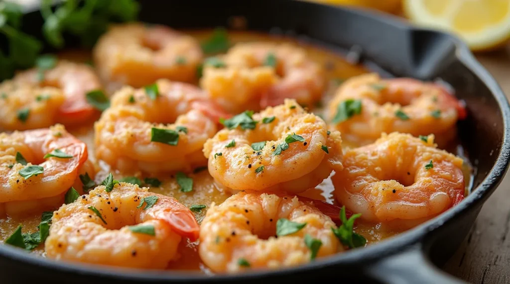 Baked Garlic Parmesan Shrimp