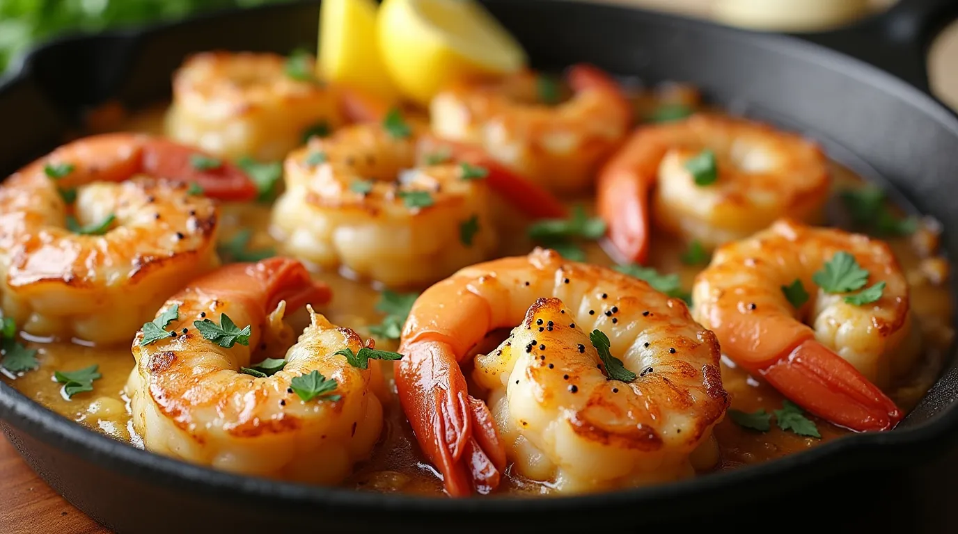Baked Garlic Parmesan Shrimp