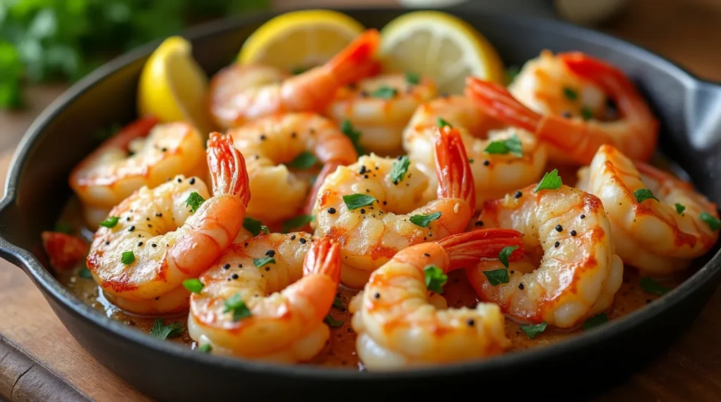 Baked Garlic Parmesan Shrimp