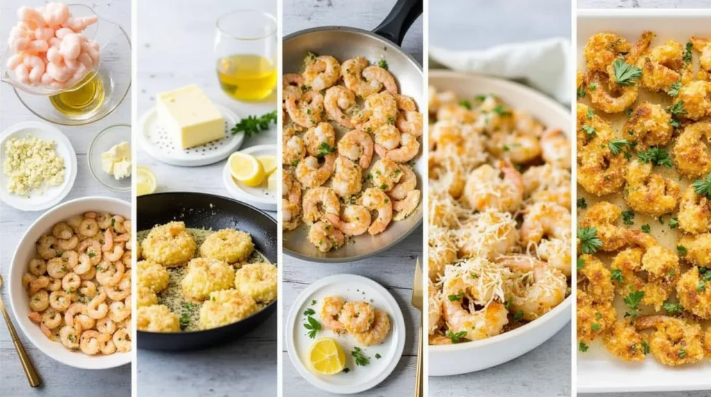 Baked Garlic Parmesan Shrimp