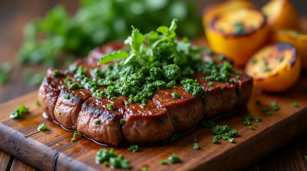 Quick And Easy Chimichurri Steak