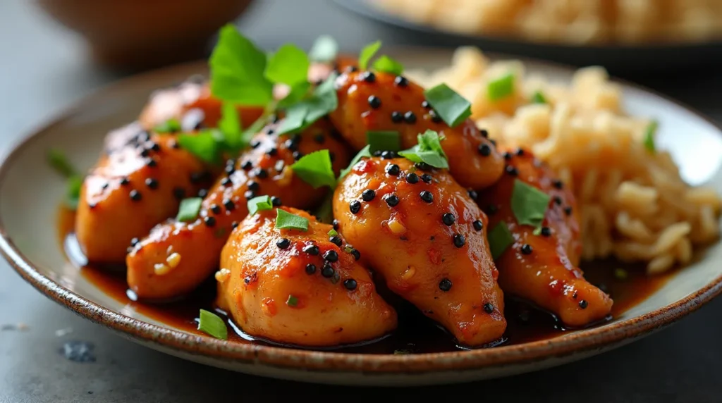 Black Pepper Chicken
