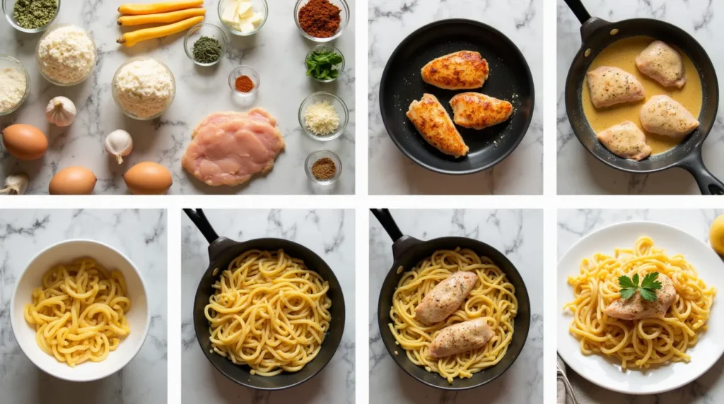 Cowboy Butter Chicken Linguine